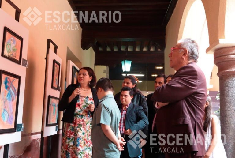 Copitl A.C presentó exposición de personas con discapacidad en el Museo Regional de Tlaxcala
