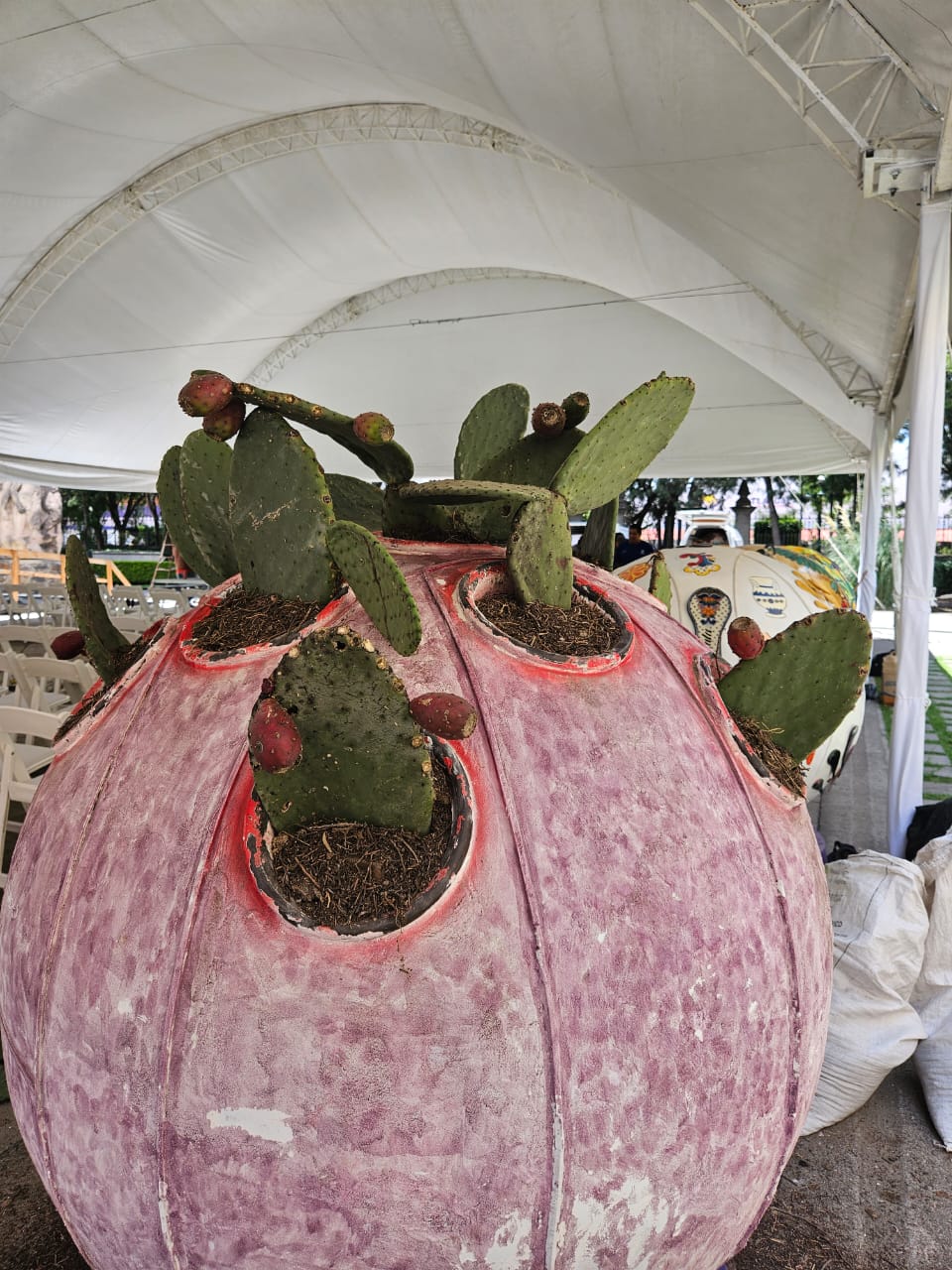 Artistas tlaxcaltecas explican su intervención en balones gigantes de Mundial Voleibol 2023 5 WhatsApp Image 2023 08 24 at 2.55.16 PM