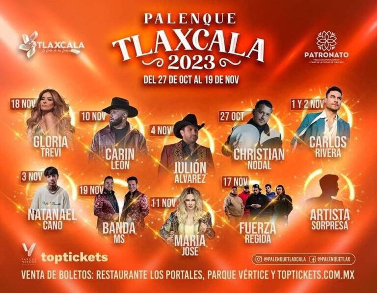 Wendy Guevara en Tlaxcala, y otros datos de artistas que cada año están el Palenque