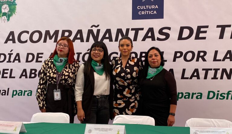 Red de Acompañantas de Tlaxcala ha atendido 250 mujeres durante su proceso de aborto