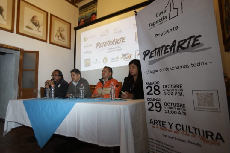 Presenta colectivo artístico el festival “Petatearte”