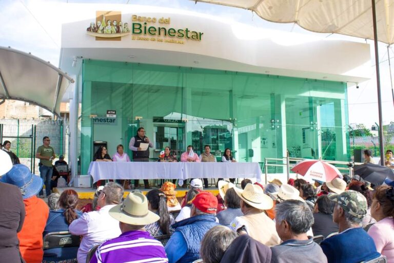Inauguración de la Segunda Sede del Banco del Bienestar en Tepetitla de Lardizábal
