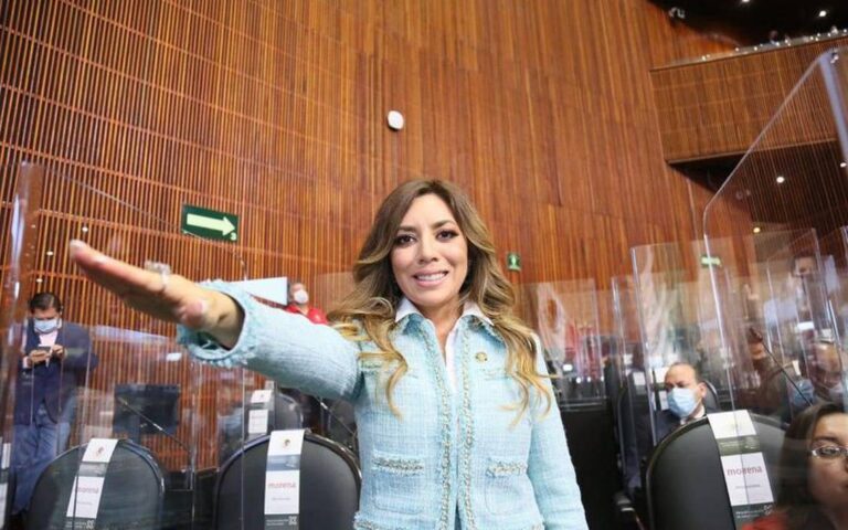 Dulce Silva aspirante a la senaduría
