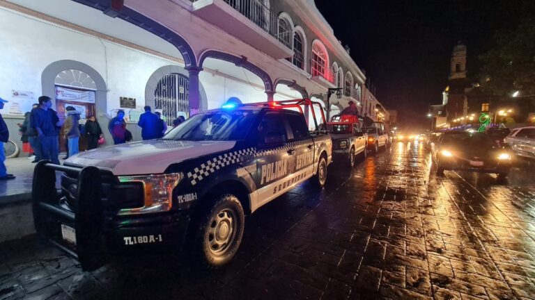 Dirección de Seguridad Pública de Zacatelco es suspendida tras agresión a manifestantes