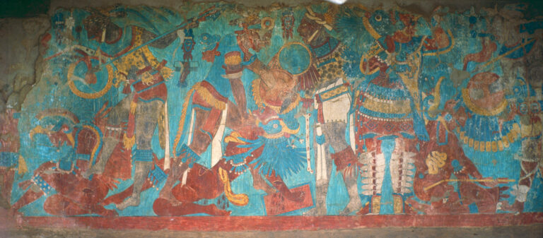 Cacaxtla una zona arqueológica de Nativitas, Tlaxcala