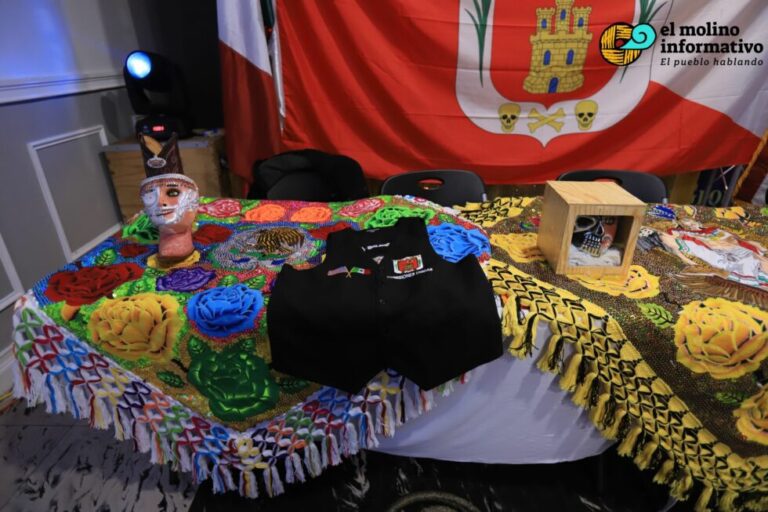 Tlaxcaltecas en Estados Unidos hacen trabajo colaborativo para sus festividades