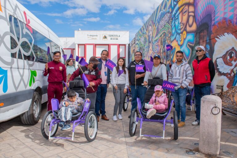 Rodada inclusiva en Tepetitla de Lardizábal por «Un Tepetitla Más Inclusivo»