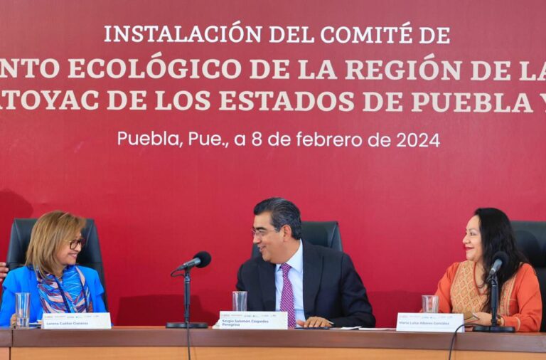 Instalan comité de ordenamiento regional para la recuperación del Alto Atoyac