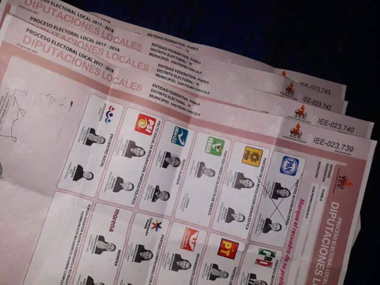 2018: fraude electoral en Puebla, una mirada desde las casillas