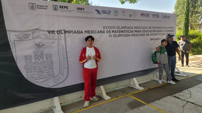 Ayuda Noaj Lugo para llegar a las Olimpiadas Internacionales de Singapur