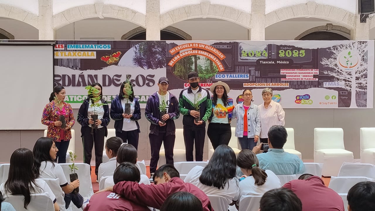 Presentan programa piloto "Mi escuela es un guardián de los árboles emblemáticos de Tlaxcala" 2 WhatsApp Image 2024 06 18 at 4.50.05 PM