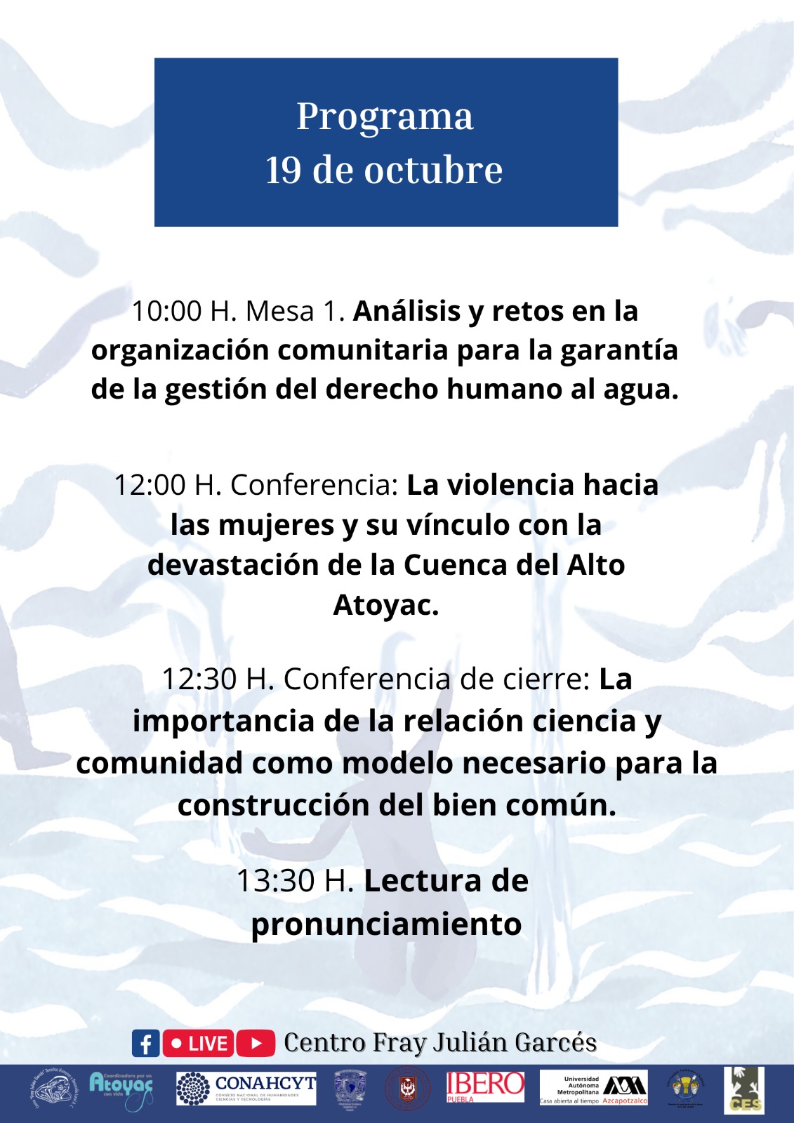 Foro Cuenca del Alto Atoyac 3 Cuenca del Alto Atoyac