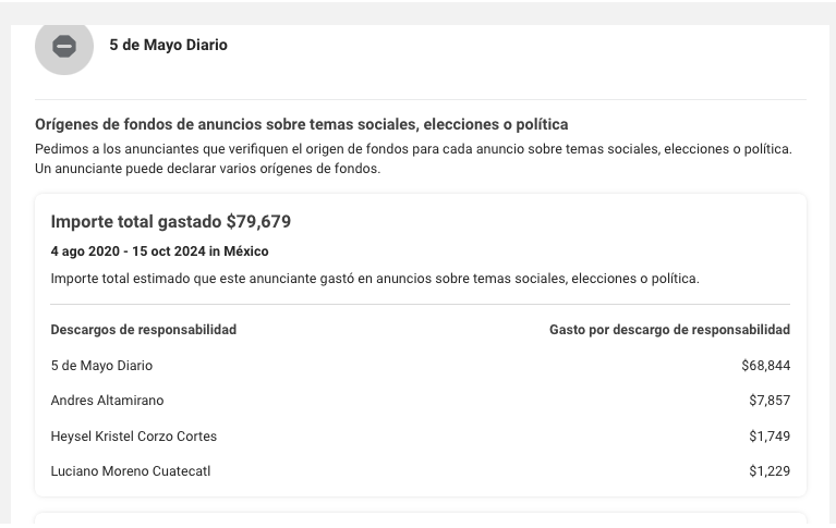 06 5 de mayo Diario Descargo de publicidad