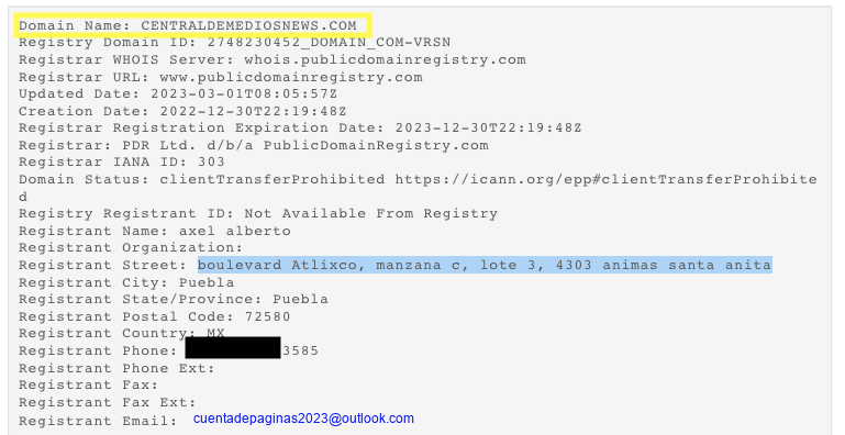 07 CentraldeMedios registro dominio