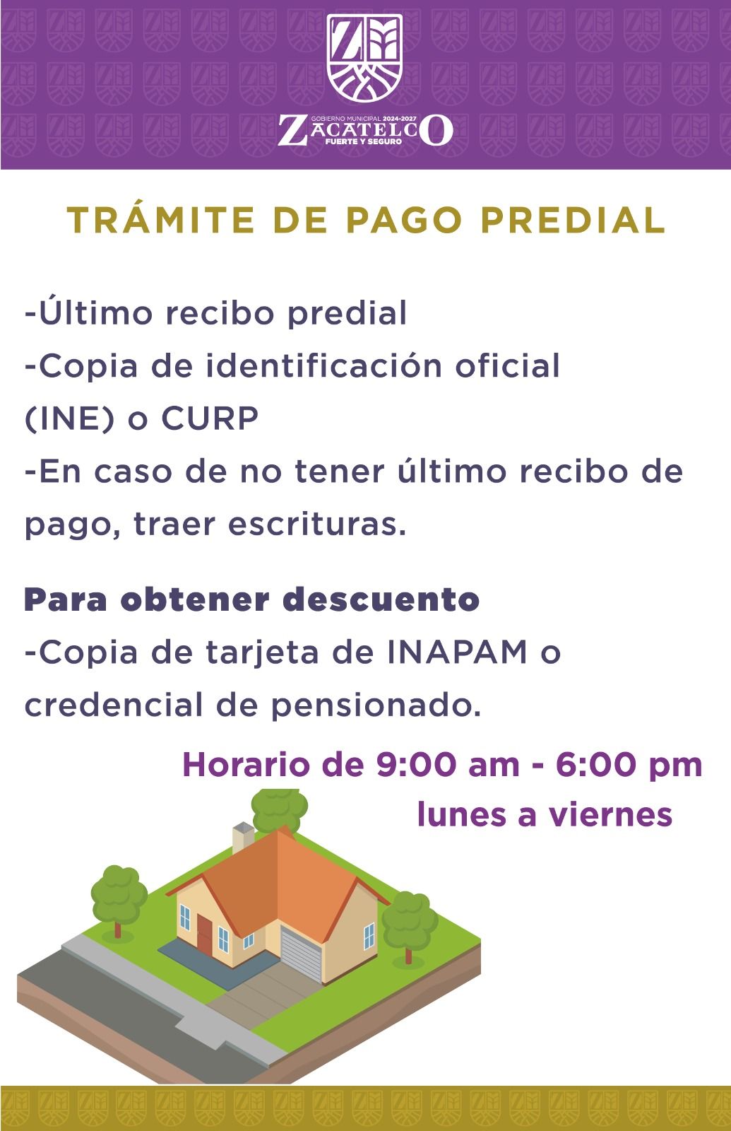Predial en Zacatelco