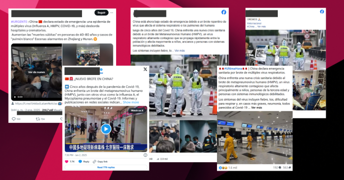 Falso que China declaró estado de emergencia por metapneumovirus humano 1 Falso que China declaro estado de emergencia por metapneumovirus humano