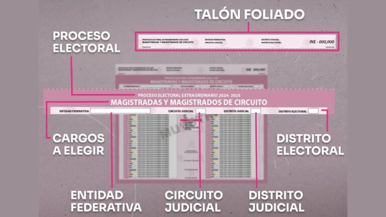 En la boleta rosa del INE se elegirán 8 magistrados de circuito en Tlaxcala, ¿qué funciones tendrán?