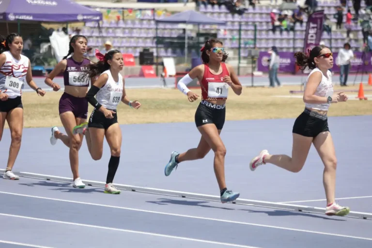 Tlaxcala  avanzan con fuerza en el Macro Regional de Atletismo