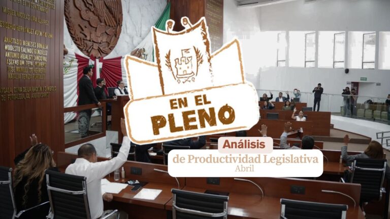 En abril, Congreso aprueba solo 2 dictamenes… y fueron enviados por Lorena; sólo 11 de 25 diputados subieron iniciativas
