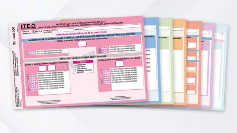 ¿Qué se va a elegir y cómo votar en la elección local del Poder Judicial en Tlaxcala?