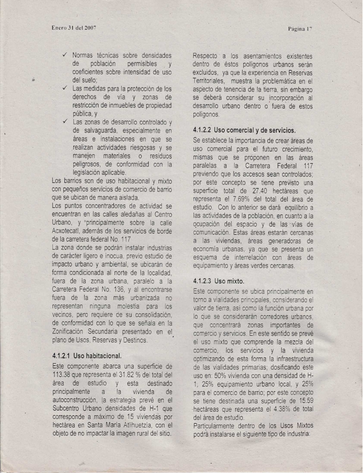 territorio en Atlihuetzia