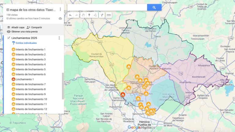 19 intentos de linchamiento y uno consumado en lo que va de 2025 en Tlaxcala