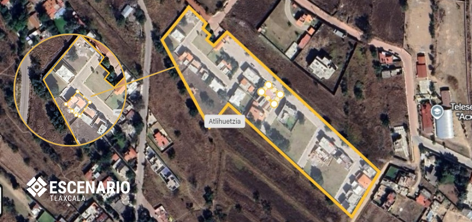 territorio en Atlihuetzia