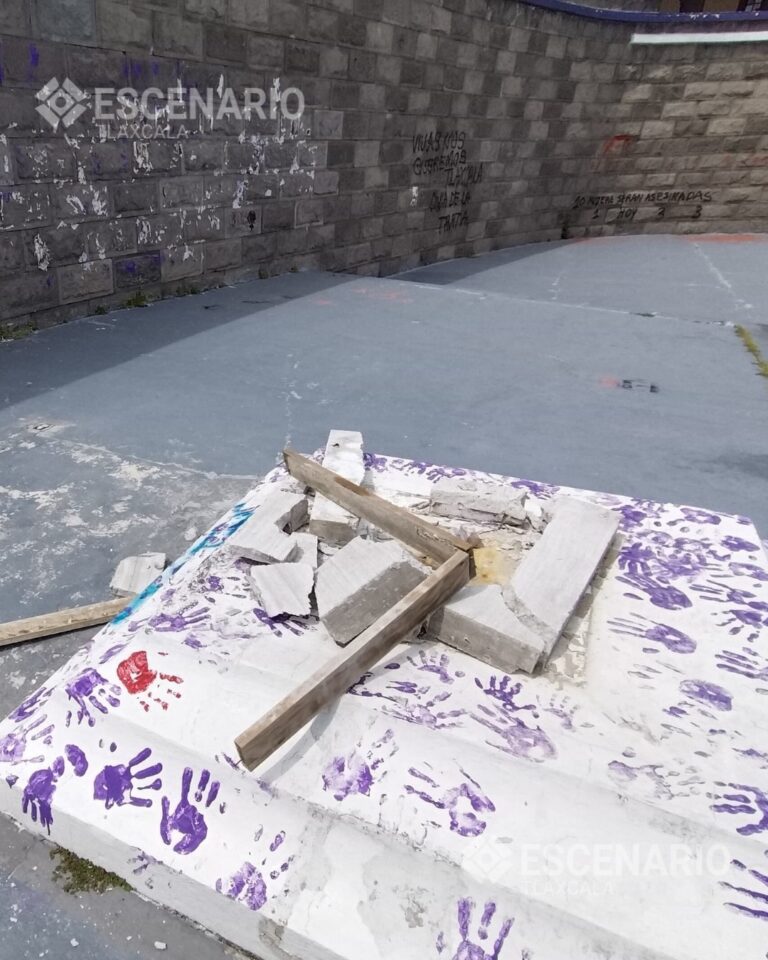 «Una falta de respeto a las víctimas y sus familias»: CyberPink sobre vandalización de antimonumenta