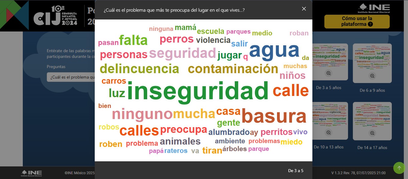 Consulta Infantil y Juvenil 2024