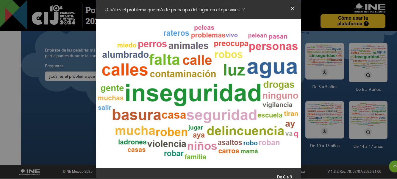 Consulta Infantil y Juvenil 2024