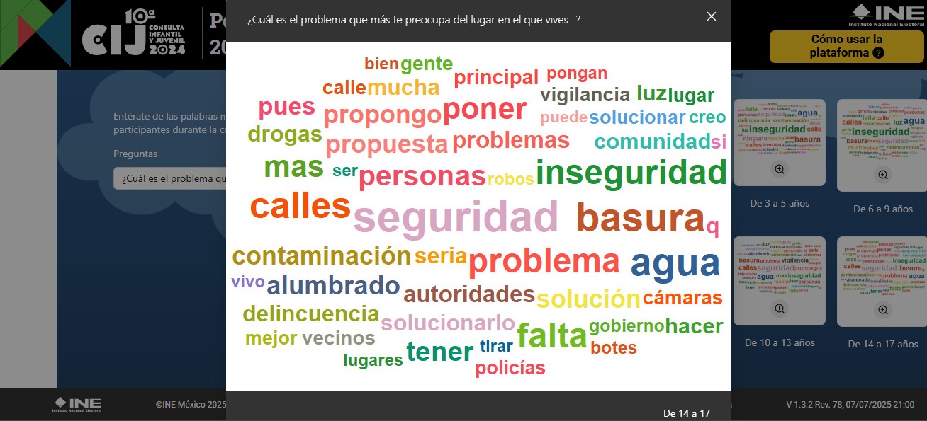Consulta Infantil y Juvenil 2024