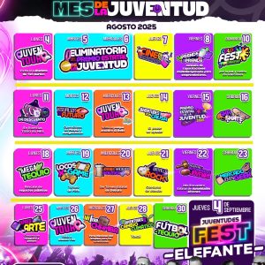 programa Tlaxcala Prende Mes de la Juentud