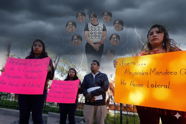 Con amenazas, Alejandra Mendoza pide a artesanos en Tlaxcala capital cometer ilícitos