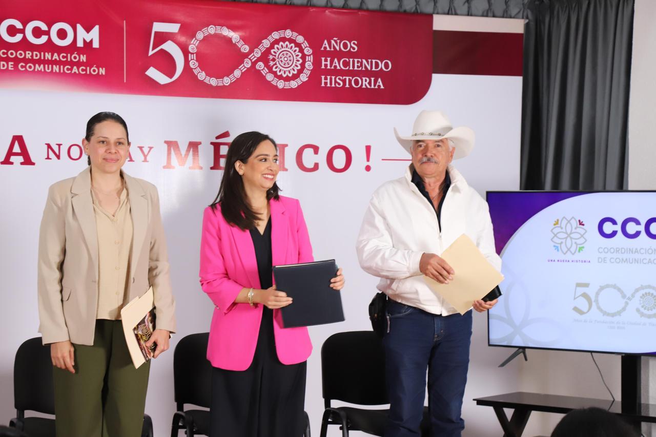 Paga gobierno $10 millones para conciertos y $3 mil a compositor de la canción por los 500 años de Tlaxcala 1 500 años de Tlaxcala
Diálogo circular | La celebración de los 500 años, la campaña de juguetes, apoyos al campo y la transparencia del pueblo