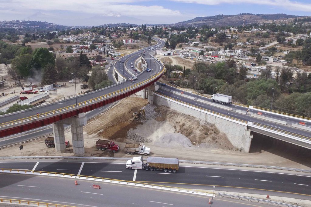 A cuatro años, Lorena Cuéllar suma solo tres obras emblemáticas; cuatro menos que su antecesor Marco Mena 1 distribuidor vial tlaxcala apizaco