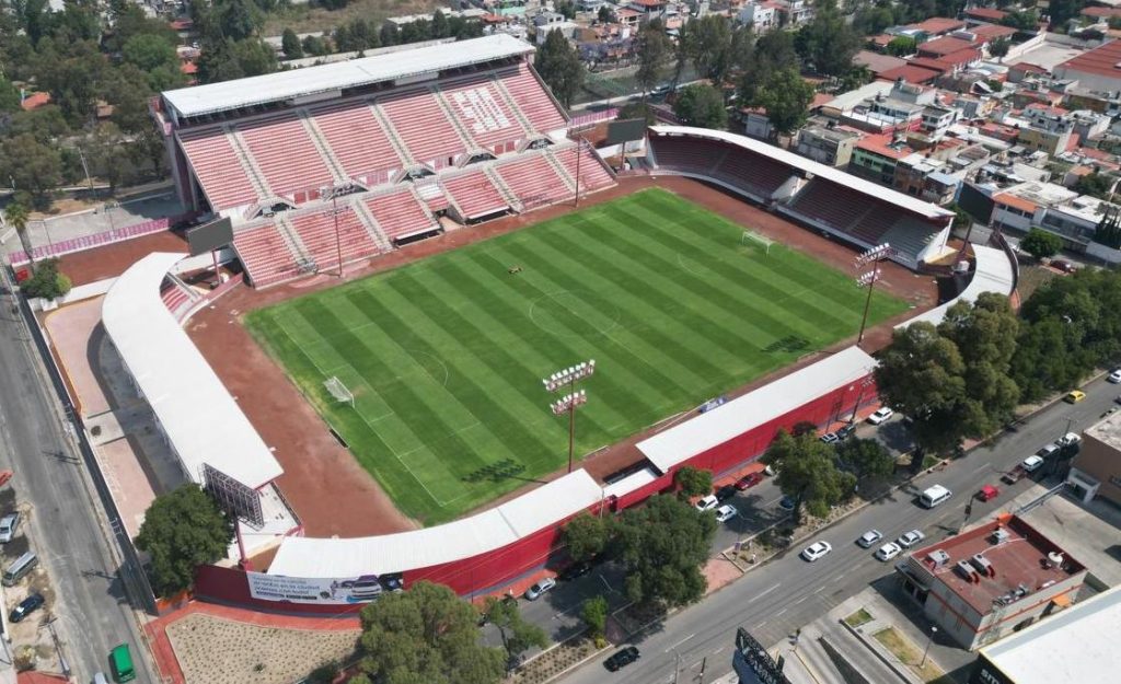 A cuatro años, Lorena Cuéllar suma solo tres obras emblemáticas; cuatro menos que su antecesor Marco Mena 3 estadio tlahuicole