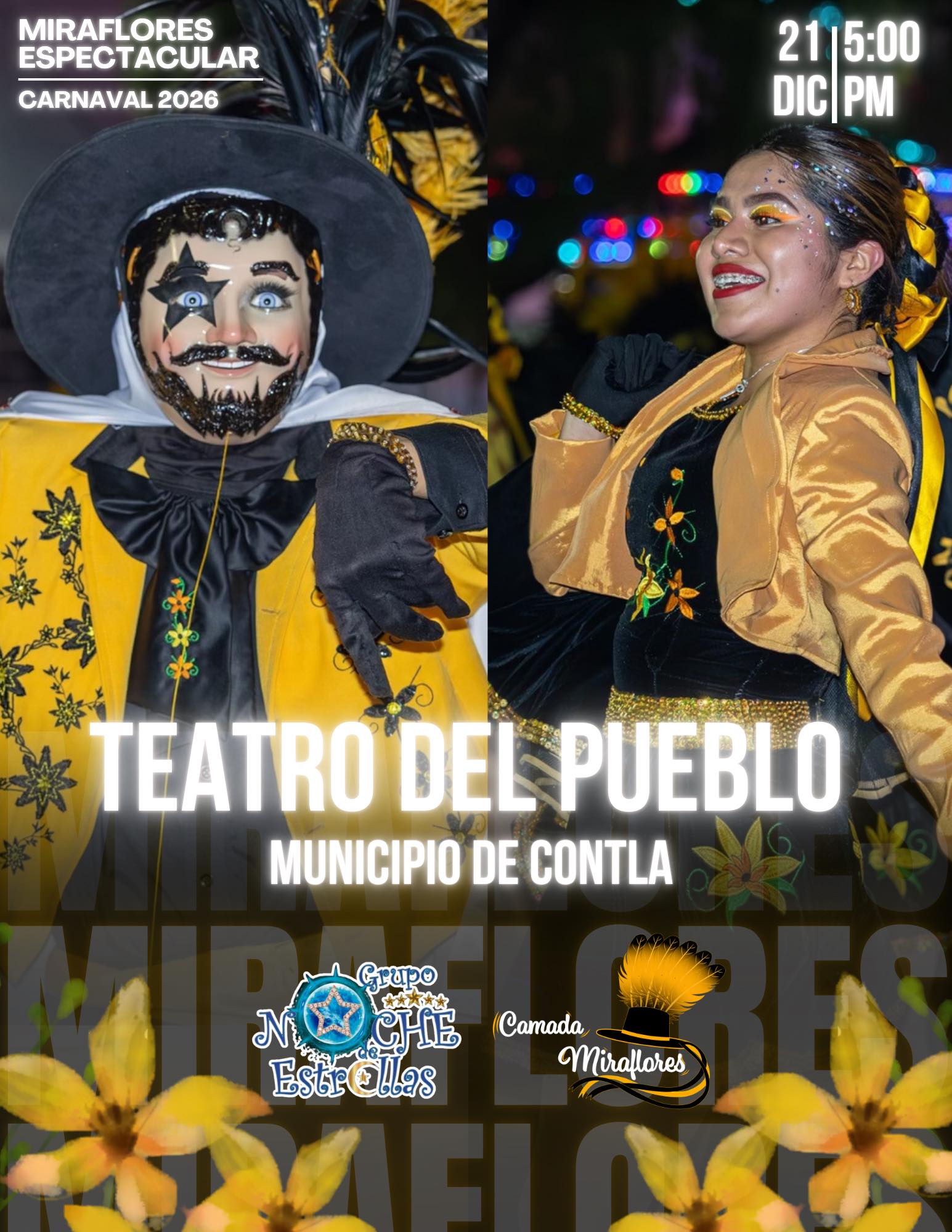La magia del carnaval comienza a sentirse: ensayo de la camada Miraflores en Contla