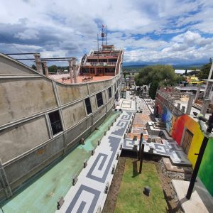 La Barca de la Fe: El impresionante barco «anclado» en los llanos de Tlaxcala