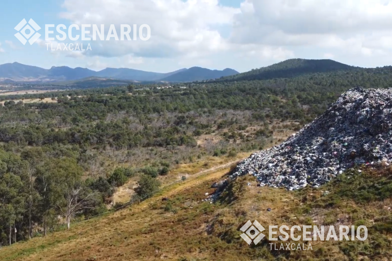 Relleno sanitario de Atlangatepec opera con emergencia para cumplir con el servicio, entre riesgos y contención