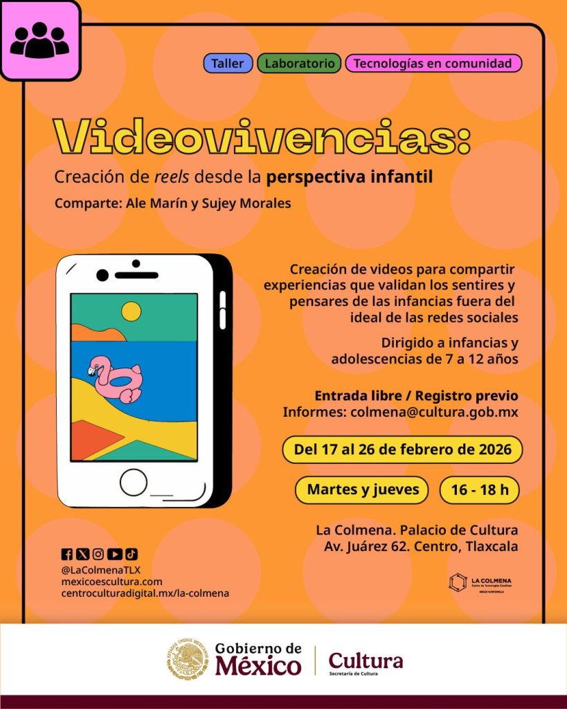 Taller "Videovivencias" Infancias que crean y reflexionan desde las redes sociales