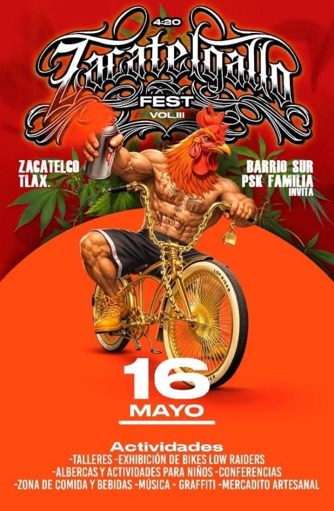 Zacatelgallo Vol. III: cultura, comunidad y arte urbano en un solo festival 4 Zacatelgallo Vol. III: cultura, comunidad y arte urbano en un solo festival