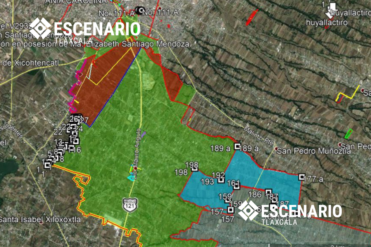 220 hectáreas en disputa entre la Magdalena Tlaltelulco y Chiautempan por límites territoriales