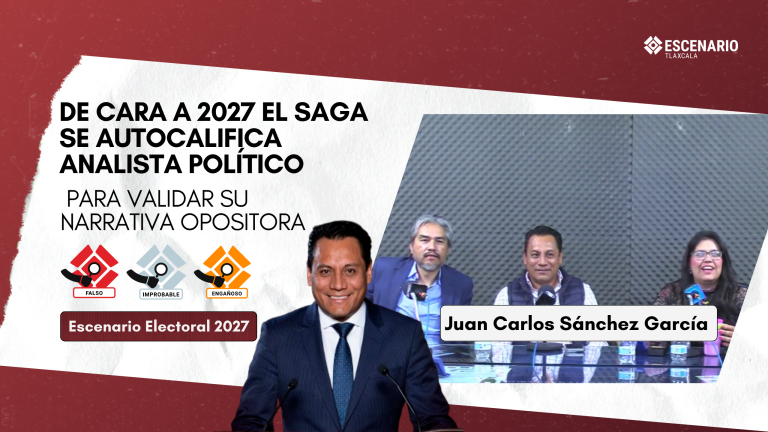 Escenario Electoral 2027 | De cara a 2027 el SAGA se autocalifica analista político para validar su narrativa opositora