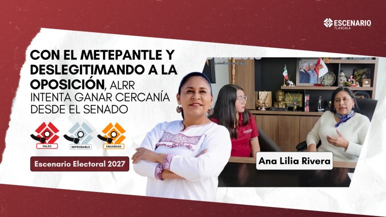 Con el metepantle y deslegitimando a la oposición, ALRR intenta ganar cercanía desde el Senado | Escenario Electoral 2027
