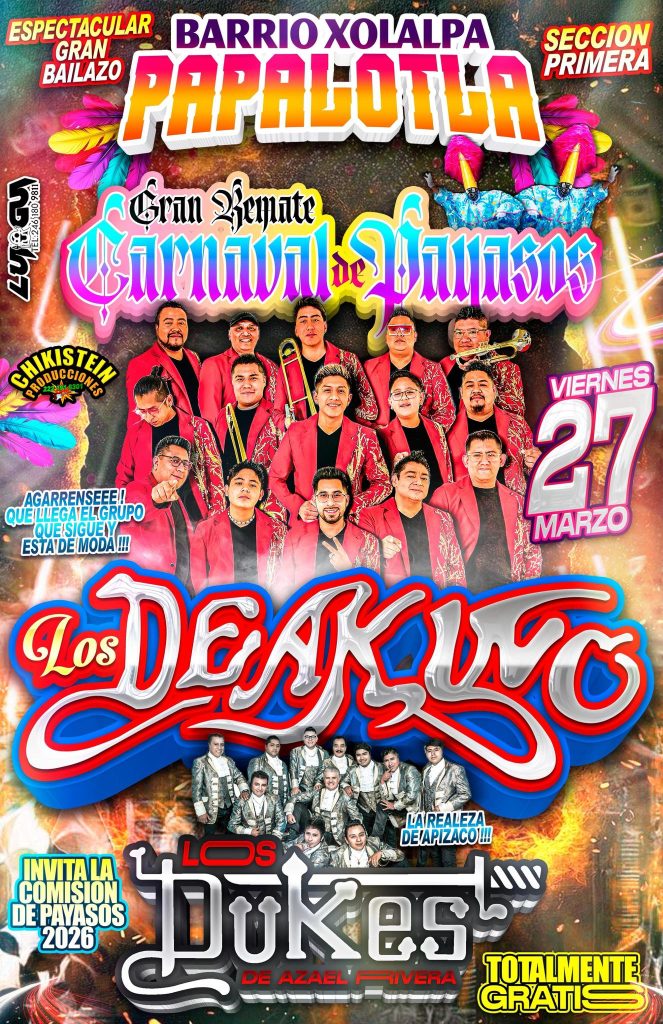 Gran Remate de Carnaval en el Barrio de Xolalpa, Papalotla