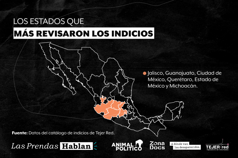 ´Las Prendas Hablan’: Las familias exigen respuestas a un año del hallazgo del rancho Izaguirre