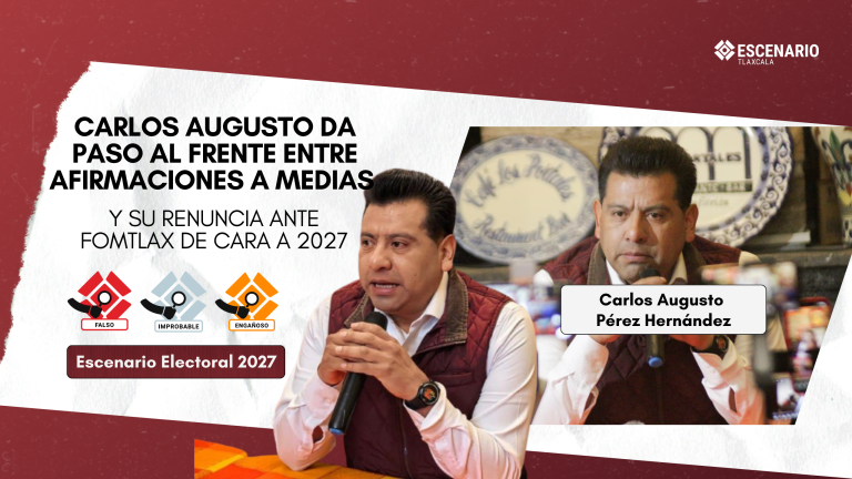 Escenario Electoral 2027 | Carlos Augusto da paso al frente entre afirmaciones a medias y su renuncia ante FOMTLAX de cara a 2027