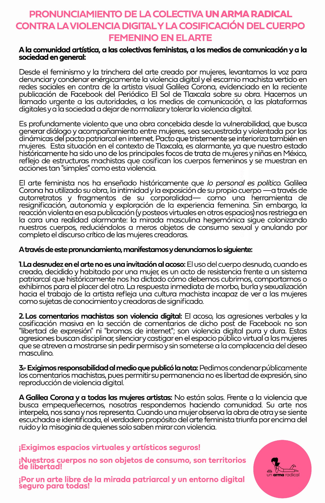 Comentarios machistas