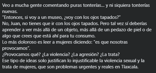Comentarios machistas