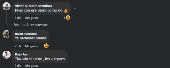 Comentarios machistas